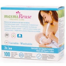 Masmi atkārtoti lietojamie krūštura ieliktnīši barojošām māmiņām, 2gb